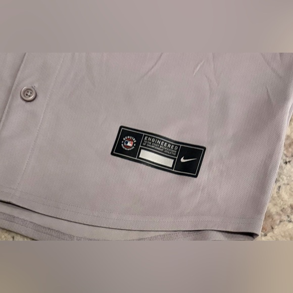 Nike Authentic Baltimore Orioles Cal Ripken Jr Baseball Gray Jersey Men’s Sz: L - Picture 3 of 7